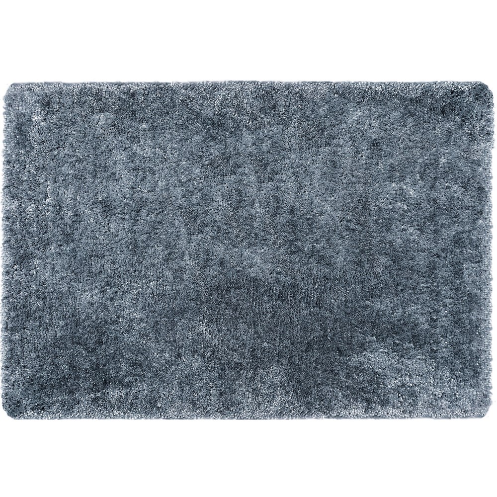 Luxe Tapi Premium Washable Rug in Smoke Blue